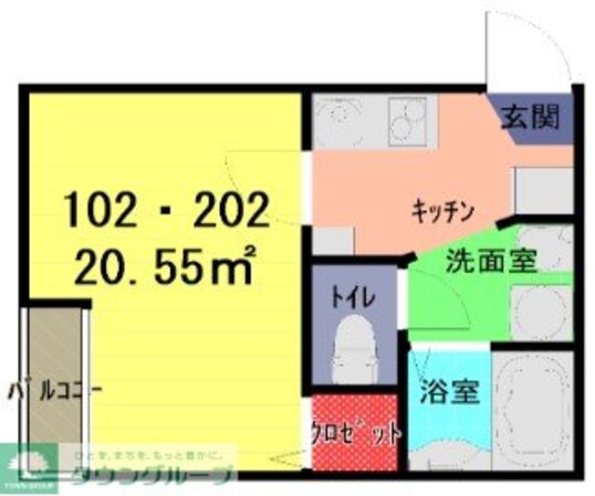 さくらひなたのsentieroの物件間取画像